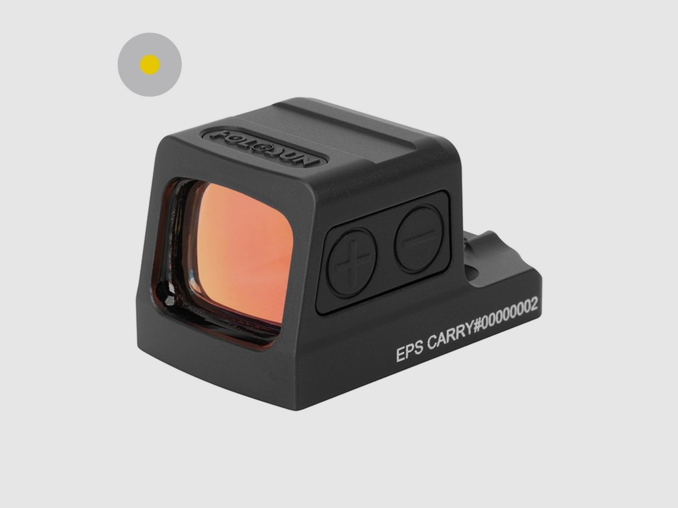 Holosun Mirino Reflex EPS-CARRY-GD-6 con punto dorato 6MOA, immagine 1 di 9