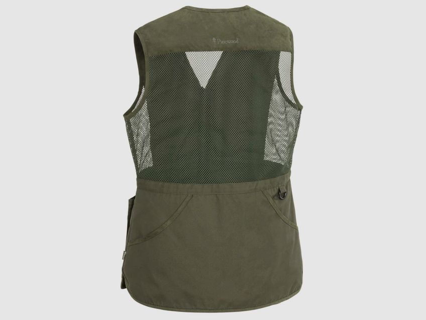 Pinewood Cadley Shooting Vest Damen Mossgreen