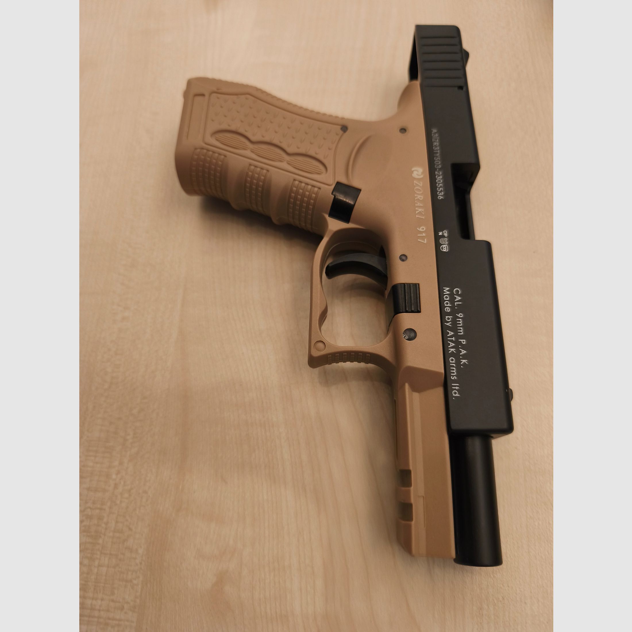 Zoraki 917 TAN 9mm PAK, Bild 5 von 5