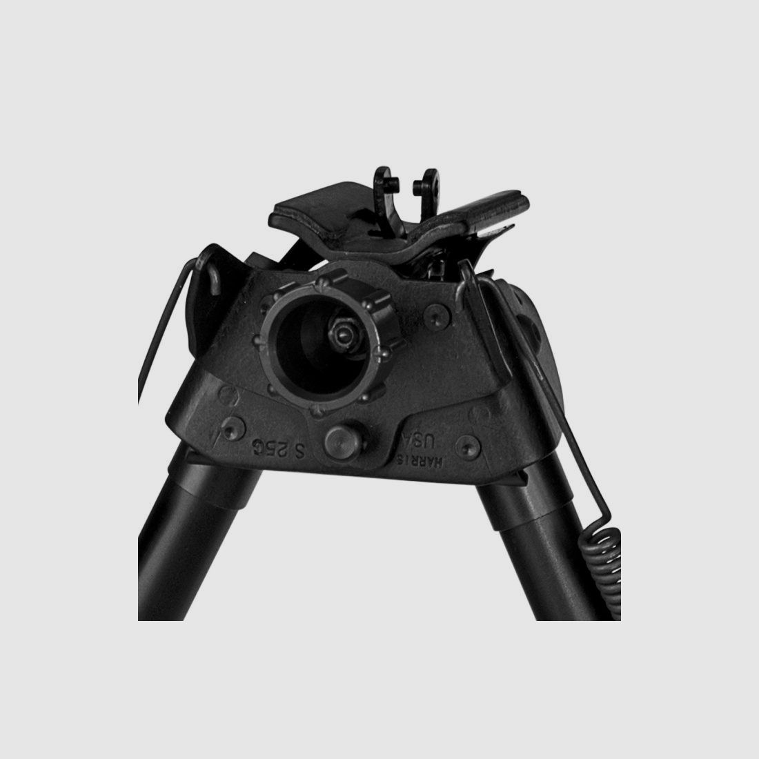 HARRIS Zweibein 13,5–27" mit Drehgelenk, stufenlos (Black)