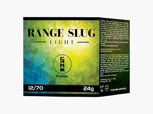 12/70 FAM - Pionki Range Slug Light 24g
