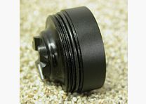 Ersatzlamelle "SlimLine" ALU SCHWARZ Kal. .223Rem bis .338 Lapua Magnum, bzw. auch für VESPULA "F"-Luftdruck-Schalldämpfer bis 5,5mm zu verwenden. Bis Kal. 308WIn/30-06