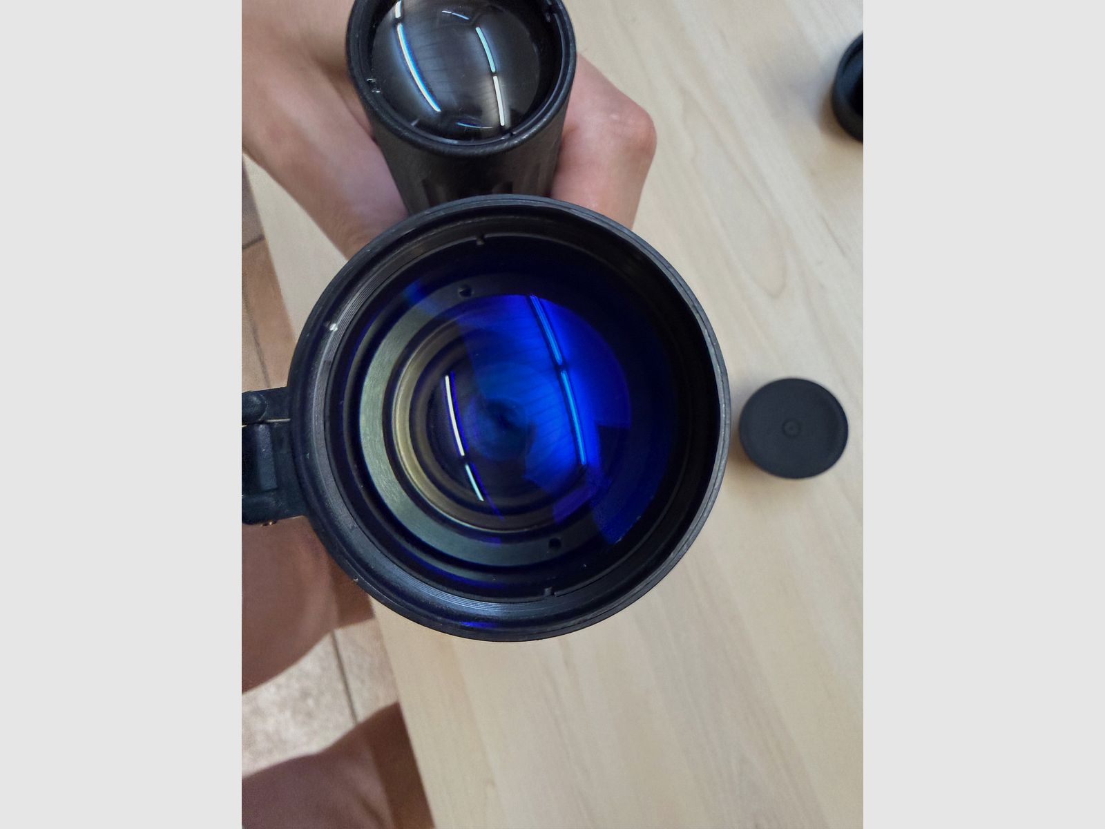 Dedal 552 Gen. 3 Schwarz/Weiss analoges Nachtsichtgerät Lahoux Helios Pro 850 Nm