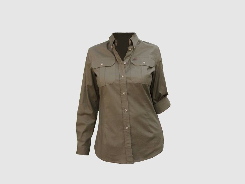 Foresta Stretchbluse 42 Olive