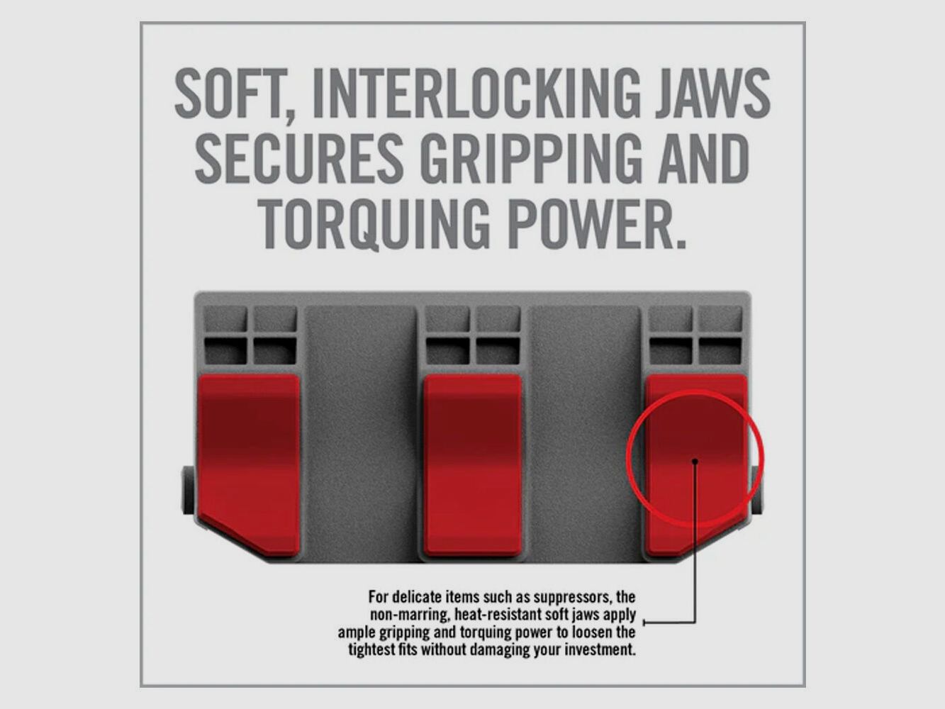 Real Avid SMART-JAWS - Tube-Fit Sleeves für Master Gun Vise