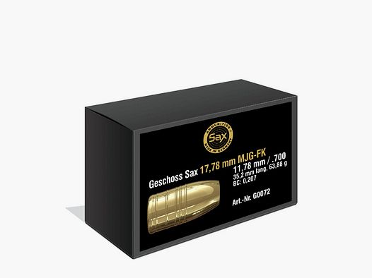 SAX MJG-FK 17.8 mm 64.9g