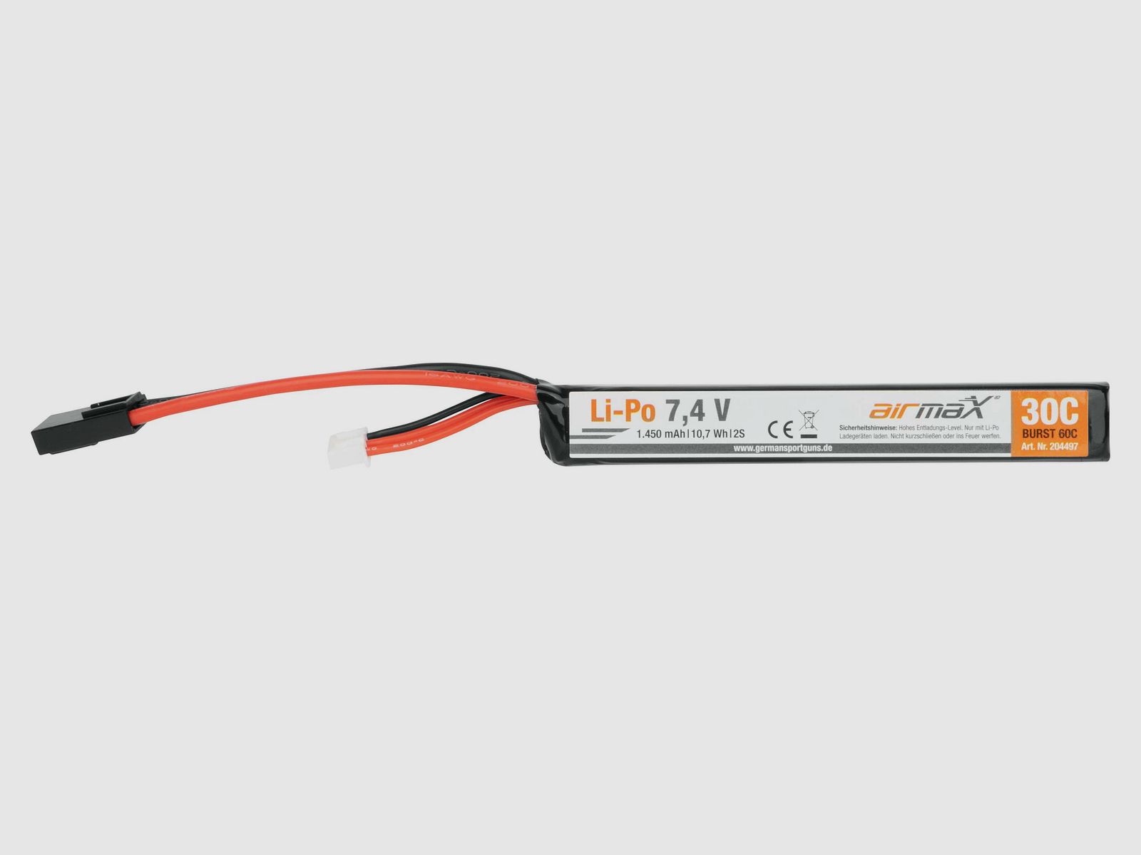 GSG Akku Li-Po 7,4V | 1.450 mAh - Airsoft