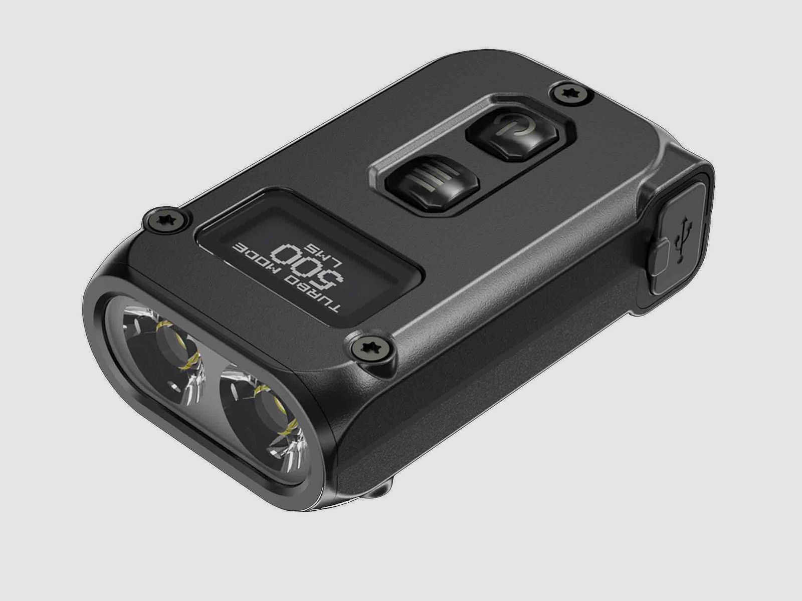 Nitecore TINI2 szara latarka LED 500 lumenów