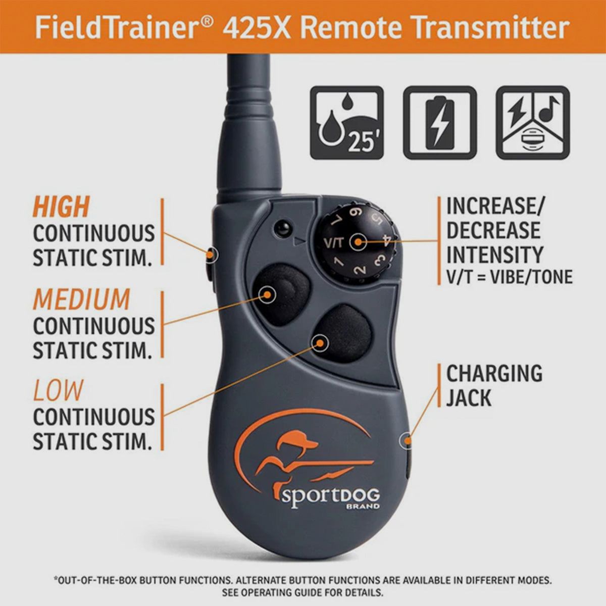SportDOG FieldTrainer 425x Hundetraining Halsband, Bild 2 von 3