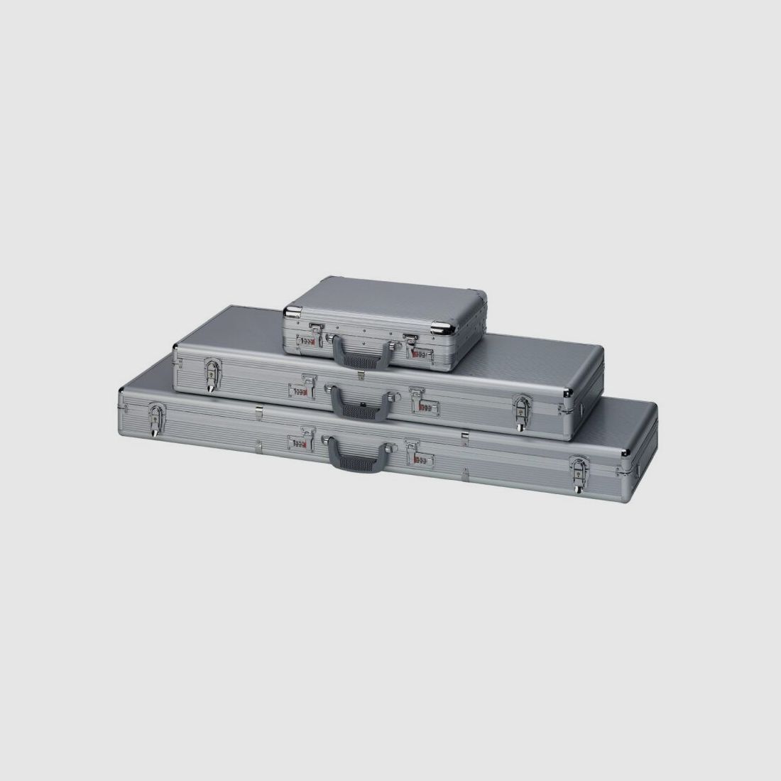 AKAH Waffenkoffer Aluminium für kombinierte Waffen