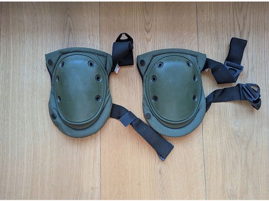 Alta Tactical Altaflex Knee Pads Olive Green Alta Tactical Knee Protection (Black, Nylon, Rubber) Airsoft