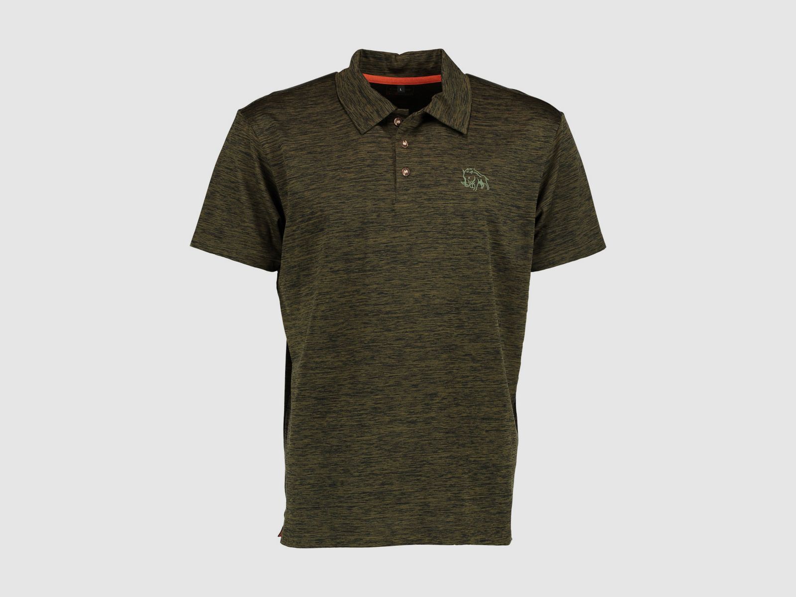 Orbis Textil Herren Poloshirt 1/2 Arm Trachtengrün - S
