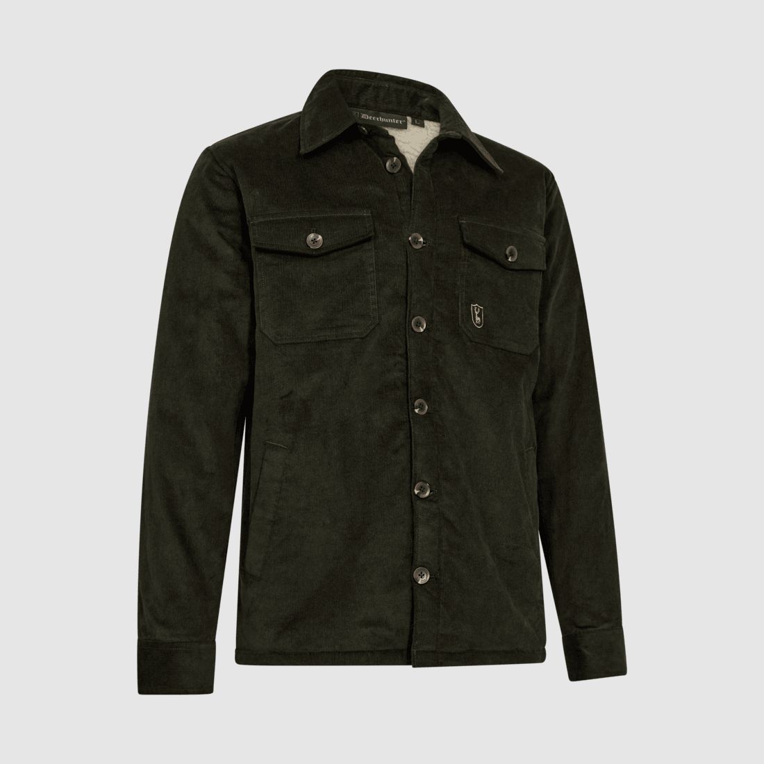 Deerhunter Sherpa Lined Corduroy Jacket Men Timber M