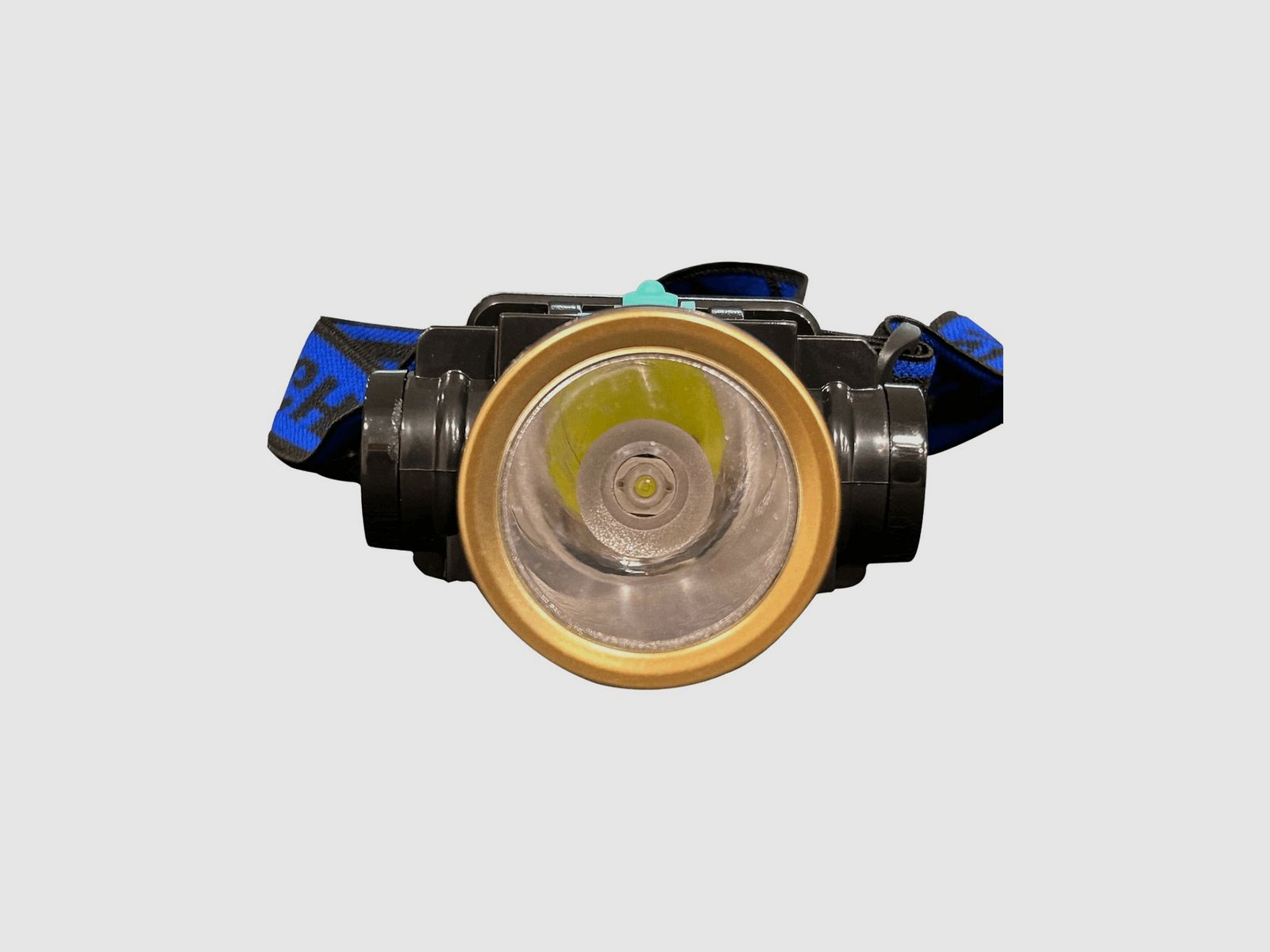 Schwarze LED-Stirnlampe 70 Lumen, Bild 1 von 6