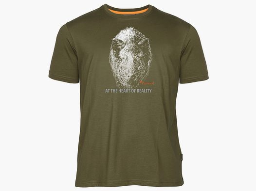 Pinewood T-Shirt Wildboar H. Olive