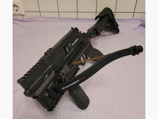 Steambow Stinger II AR-6 Tactical Gen 2 mit vielen Extras (Lieferumfang beachten)