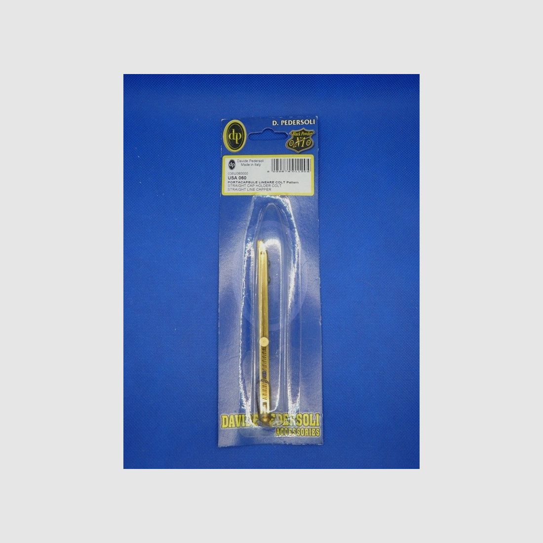Zündhütchenhalter aus Messing D.Pedersoli, Bild 2 von 2