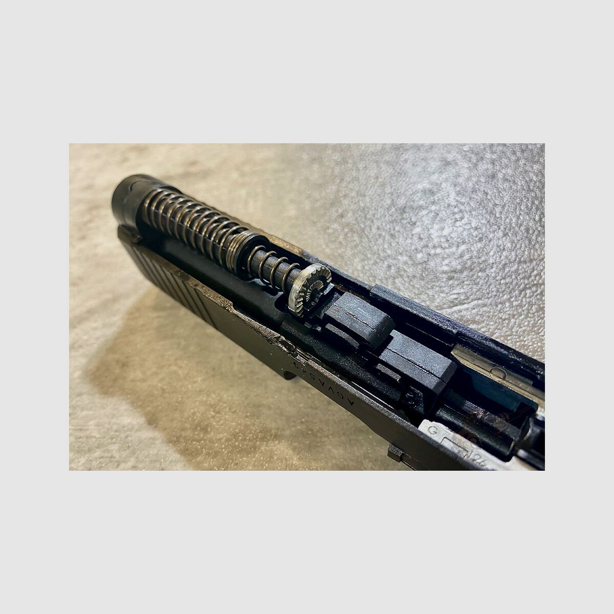 Glock 45 mit Metallschlitten GBB Schwarz - VfC