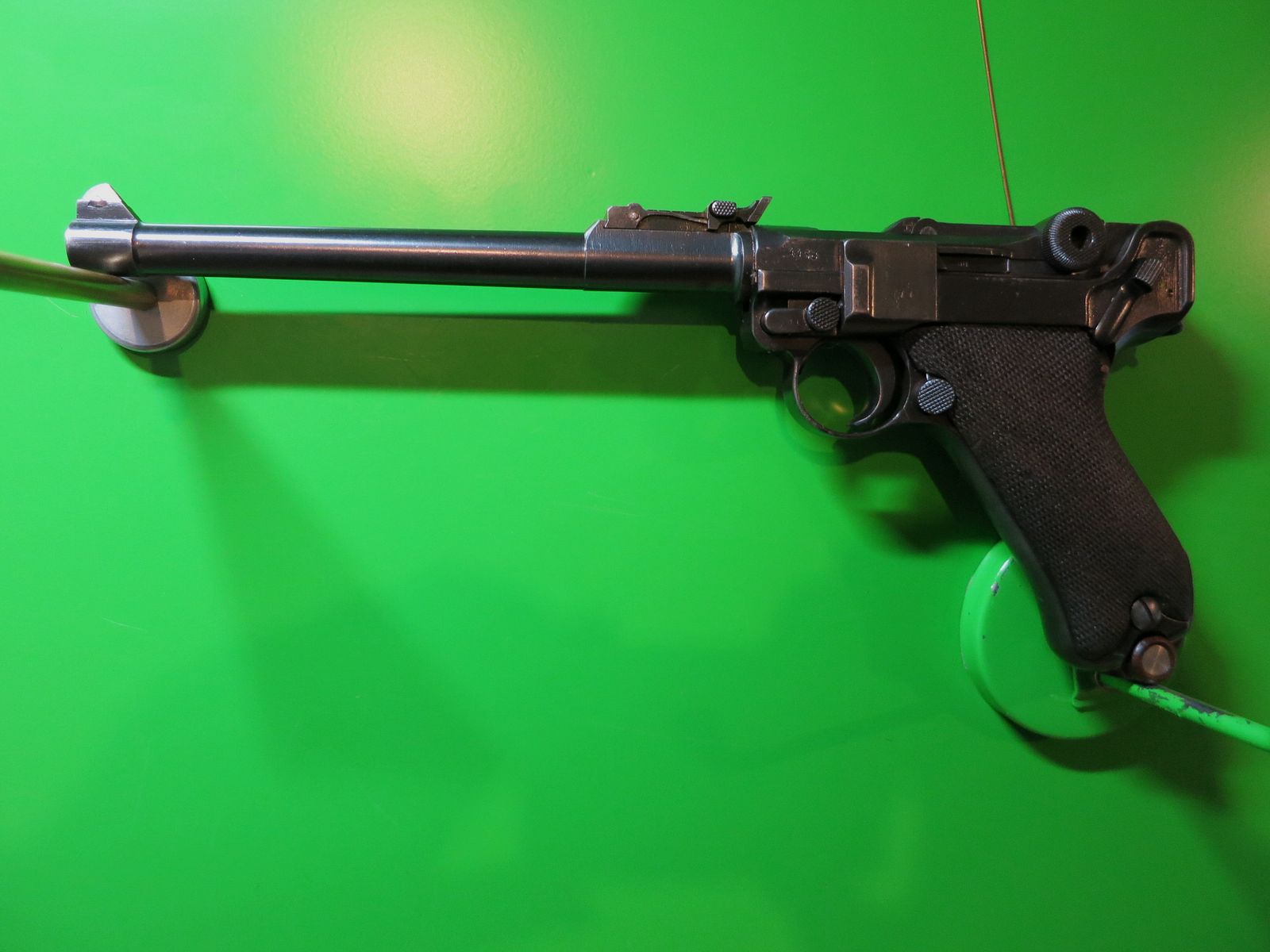 Deutsche Waffen- und Munitionsfabriken (DWM) 1918 , lange Pistole 08 P08, Ari P08 (Artillerie), 9 mm Luger     #48