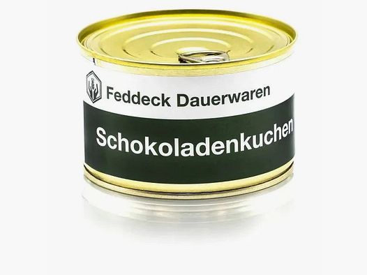 Feddeck Dauerwaren Schokoladenkuchen Dose 170g