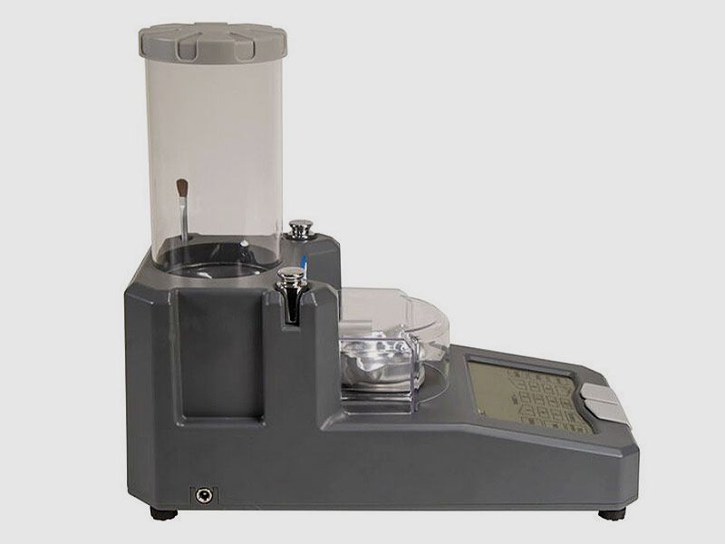 Frankford Arsenal automatic powder filling device