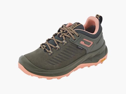 Barlet Half Shoes Women (Olive/Peach)