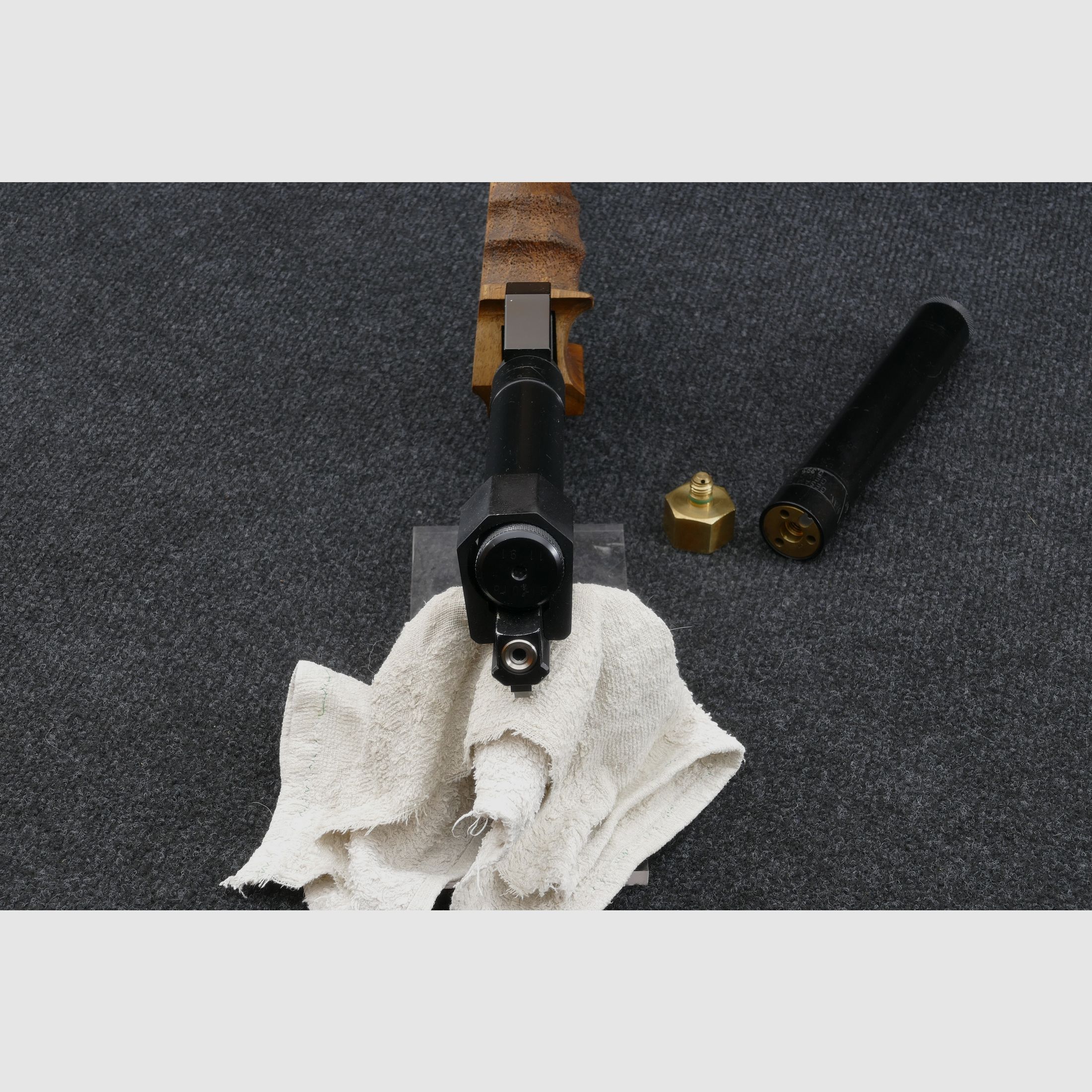 Steyr-Mannlicher LP1 CO₂ Match 4,5 mm „Match 91“ | 2 cartridges + filling adapter Ombouw naar perslucht mogelijk