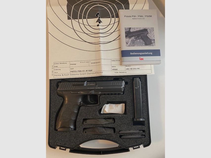 Heckler & Koch, P30L, Kaliber .40 S&W