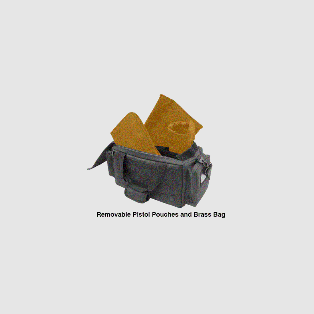 UTG® Bolsa de Go Todo en 1 para Rango/Utilidad, 21″x9″x8″, Negra