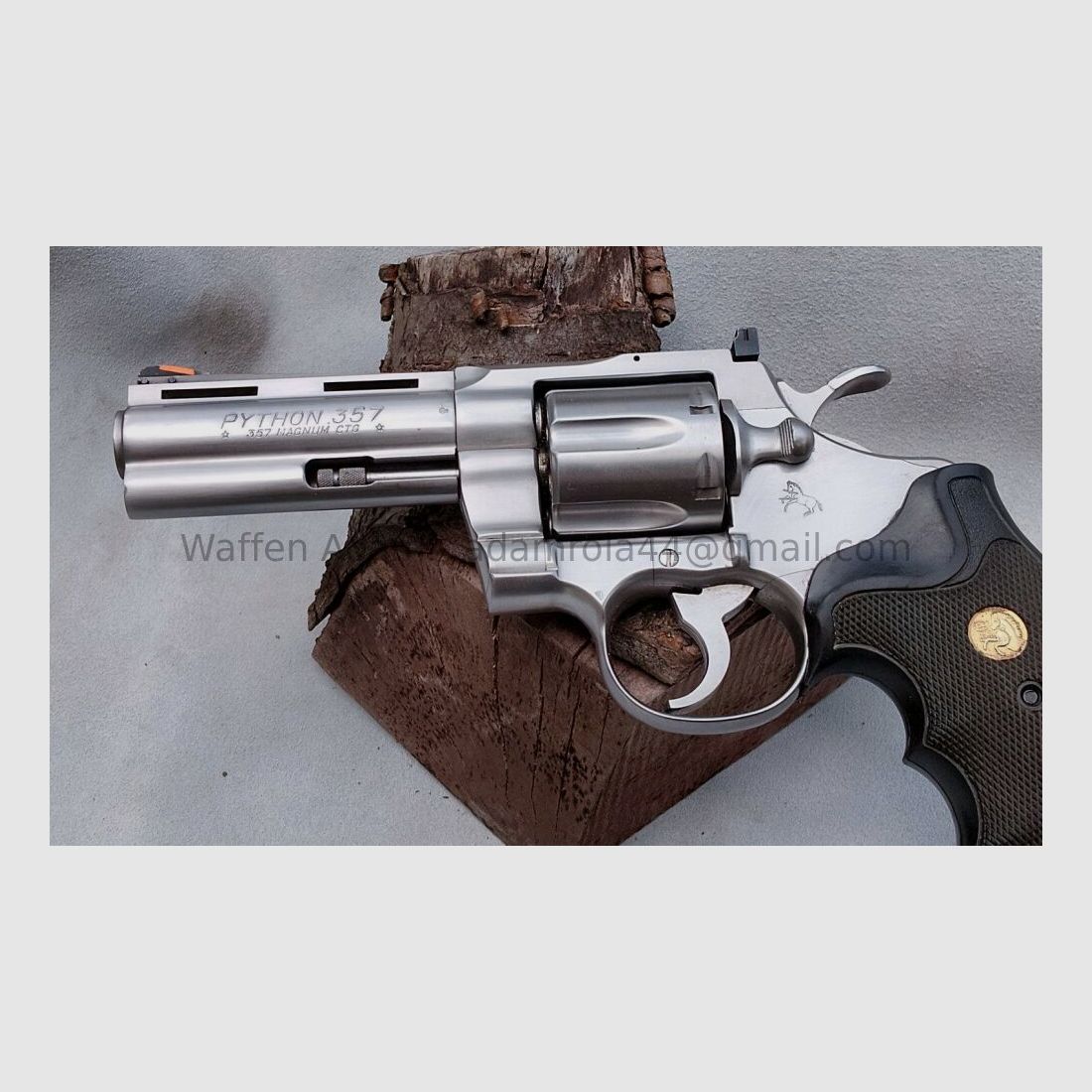 Colt Python Inossidabile 4 Pollici