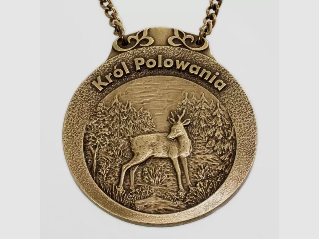 Jagdmedaille Balkart König der Jagd Rehbock