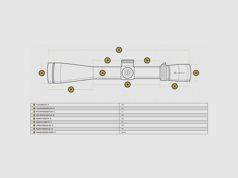 Leupold VX-5HD 4-20x52 CDS-ZL2 Side Focus Duplex cannocchiale da puntamento, Bild 11 von 12