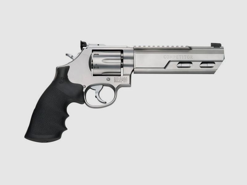 Smith & Wesson (S&W) Revolver Mod. 686 Competitor, 6" Cal. .357 Magnum, Acciaio/Inossidabile Opaco