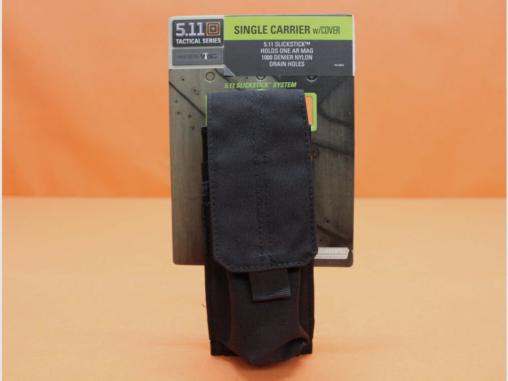 5.11 Single Mag Pouch z Pokrywą (58707) 019 Czarna Torba na Magazynki