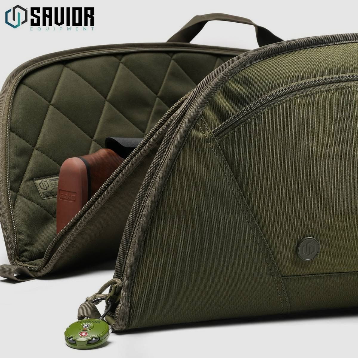 Savior - Enkele geweertas – Scout-jachtkoffer - 50" – OD Green - RB-HT50-SG-OG, afbeelding 3 van 7