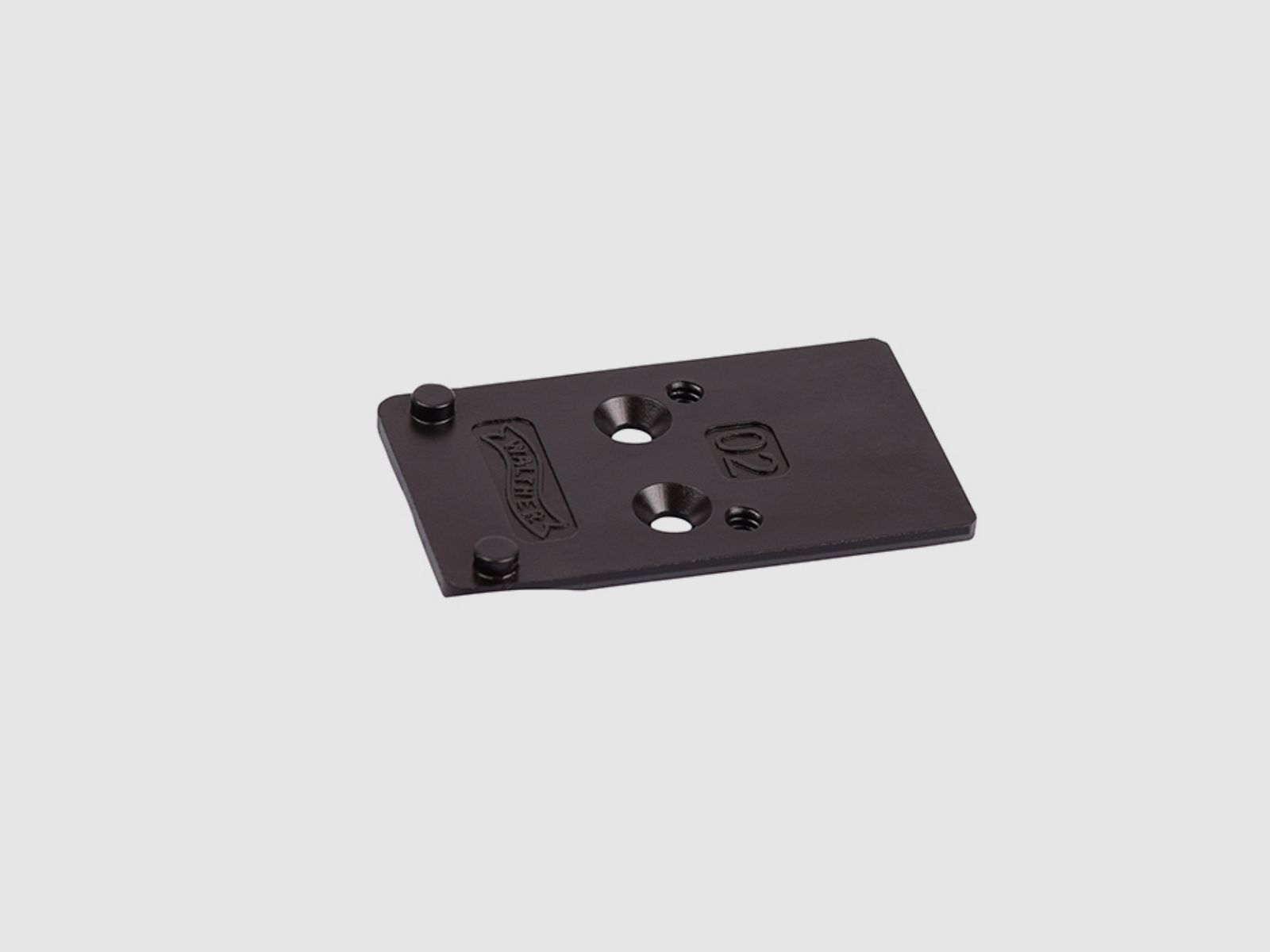 WALTHER 2869136 Montage f. Leuchtpunktvisier Montageplatte PDP 02 "V 2" Trijicon Blister