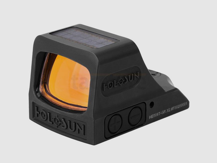 Holosun HE508T-GR X2 Elite Solar Groene Puntkijker Multi Reticle, afbeelding 1 van 6