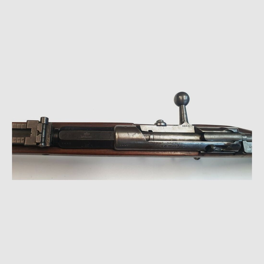 Mauser Werke Seltenheit, Repetierbüchse Infanteriegewehr Spandau M71/84 - 11,15x60R
