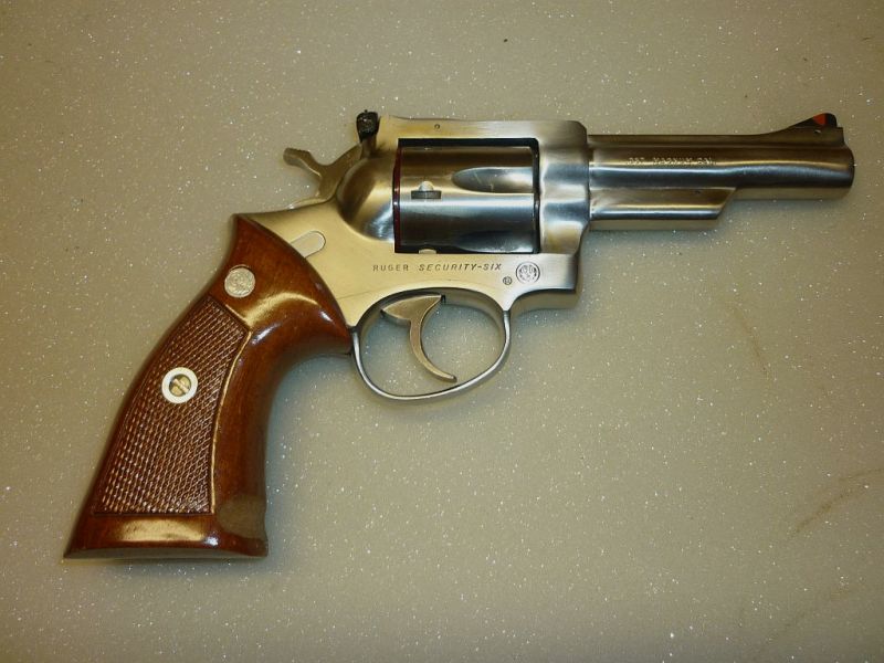 Revolver Ruger Security Six Kal .35Mag Stainless