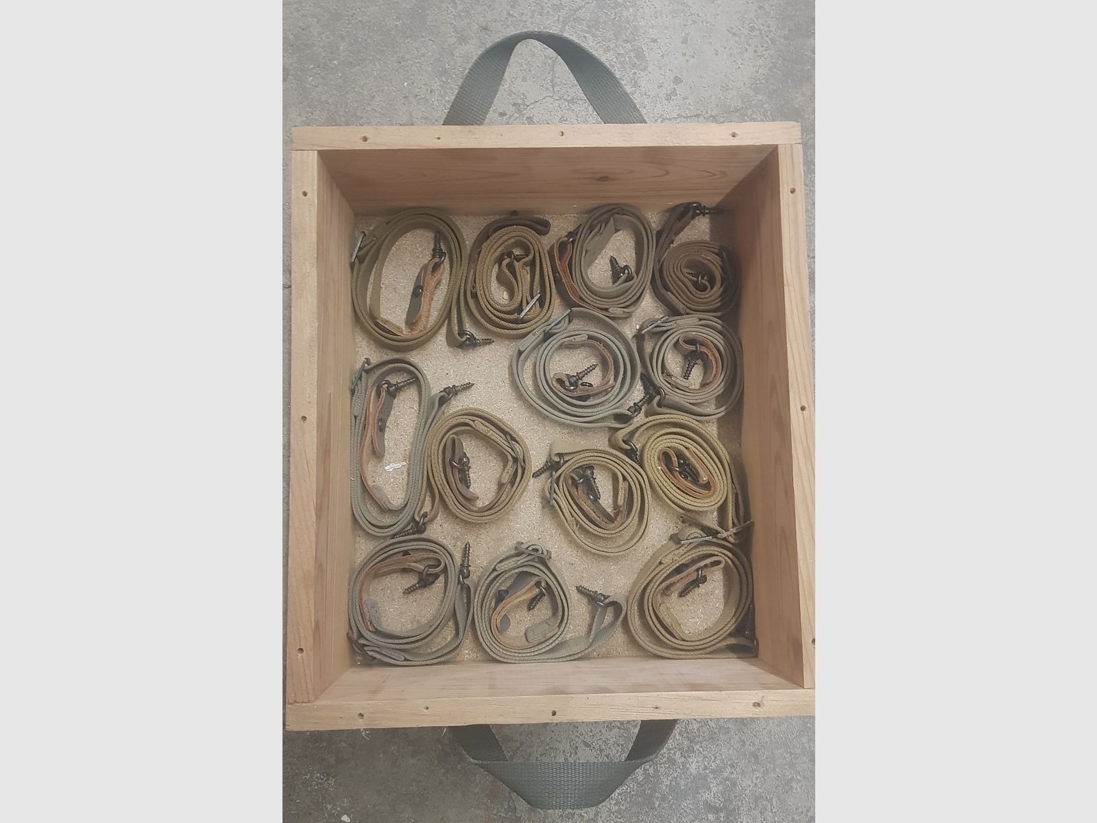 Aus Altbestand DDR GST Riemen Gurt Haenel  Model 310 / 49a 303  III 56 284 Stückpreis