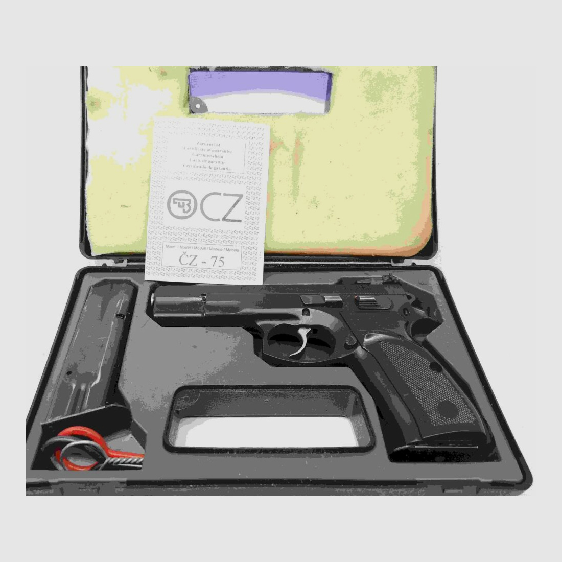 ZBROJOVKA BRNO 75 B mit Wechselsystem "Kadet" in .22lr.