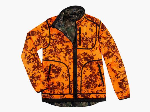 Chaqueta reversible de caza Camo