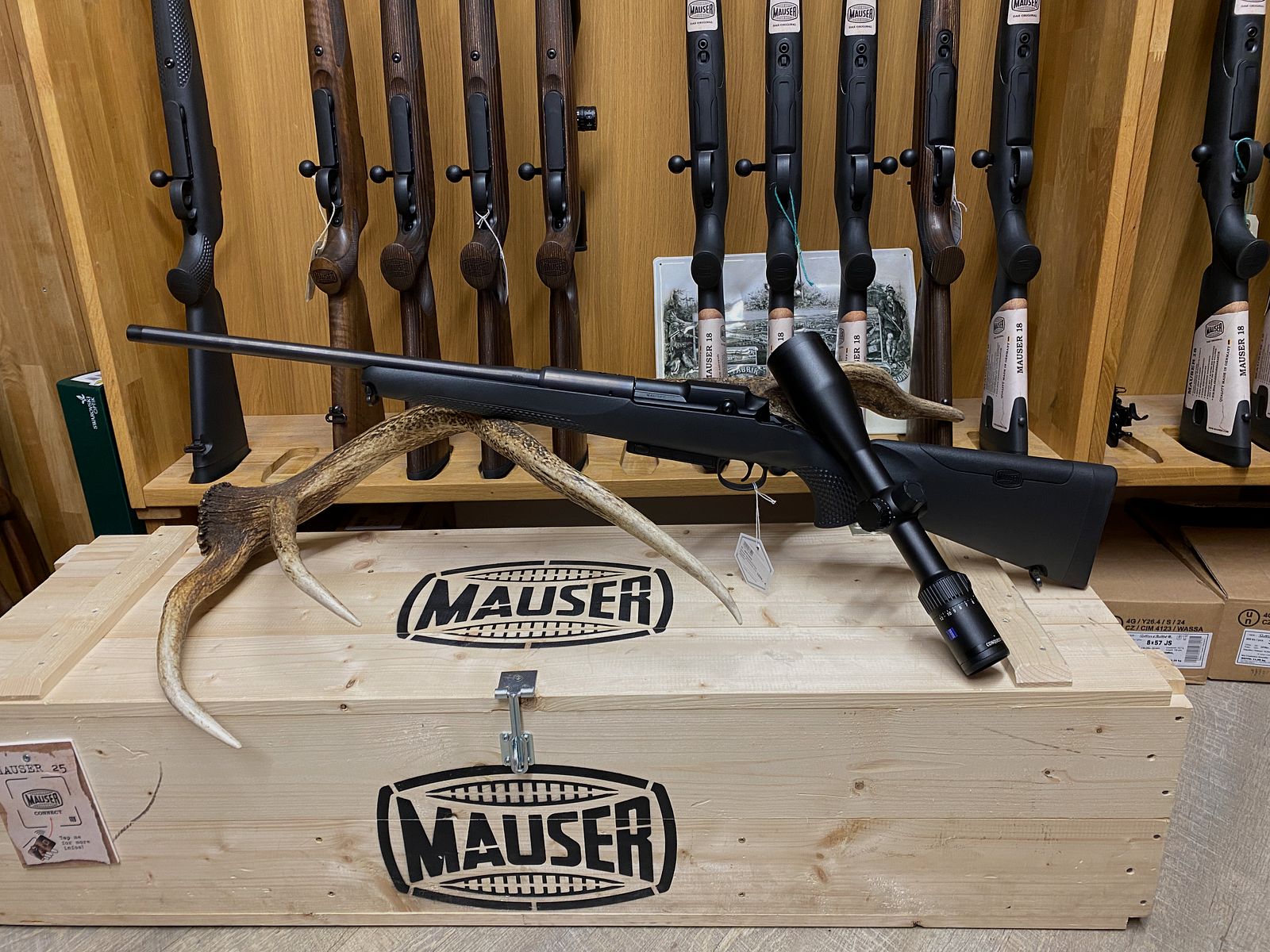 Mauser 25 Extreme, mit Zeiss Conquest V4 3-12x56