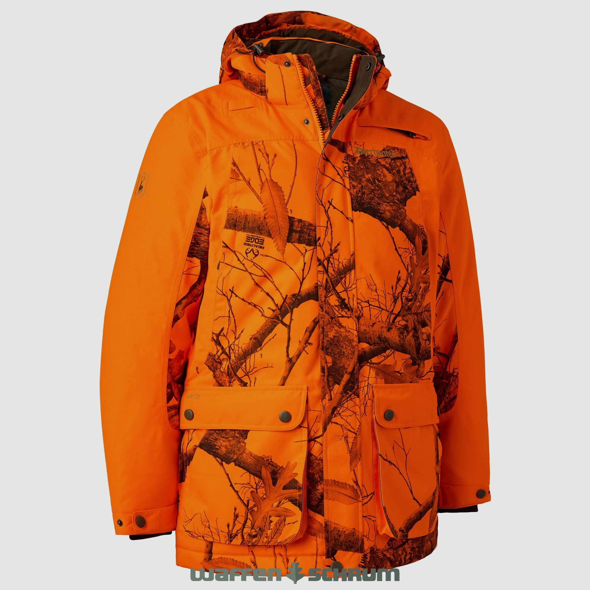 Deerhunter Signal Jacket Eagle Winter Realtree Edge® Arancione di Sicurezza