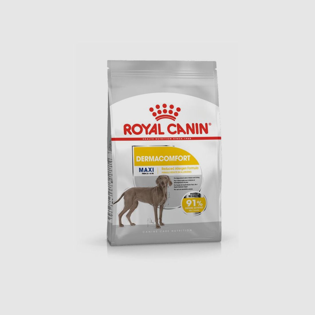 ROYAL CANIN Große Hunde Trockenfutter Dermacomfort Maxi für empfindliche Haut