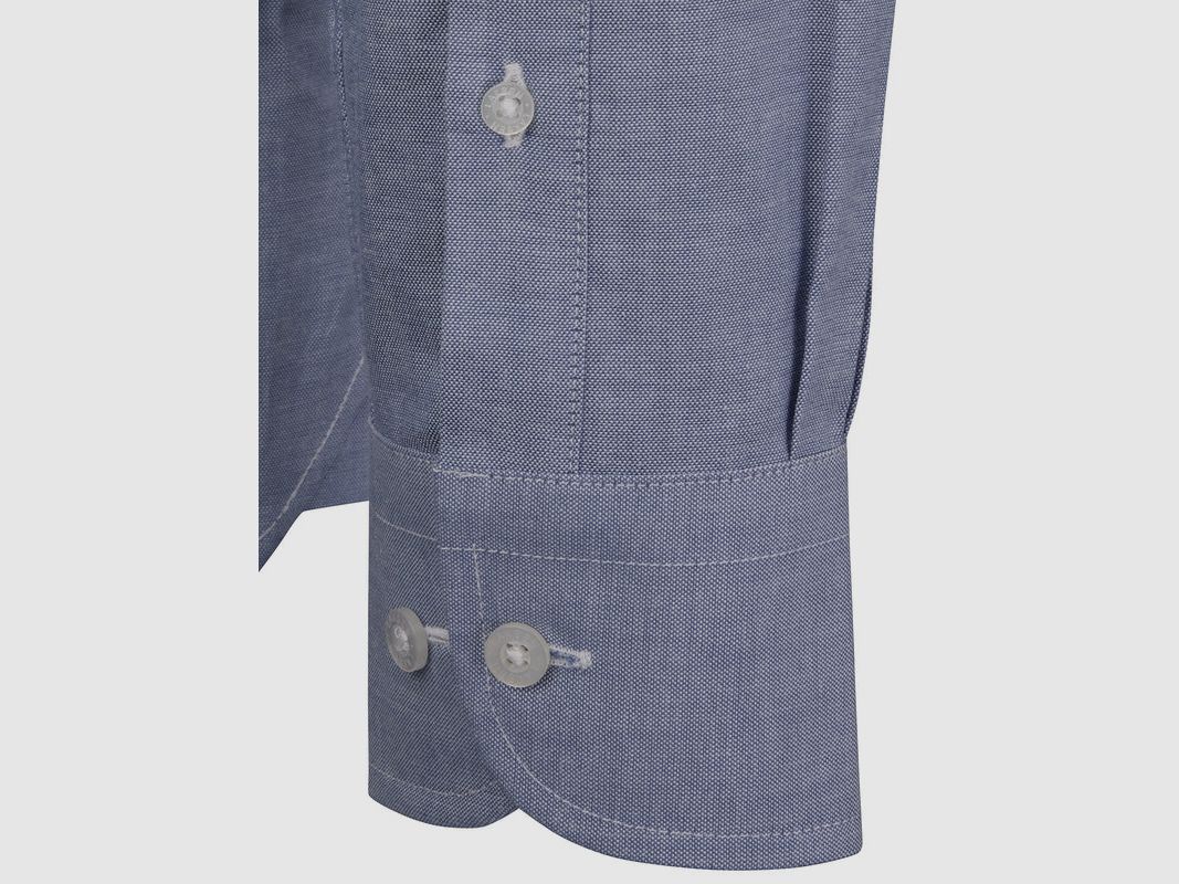 Laksen Karli Chambray-Hemd, hellblau, Bild 4 von 4