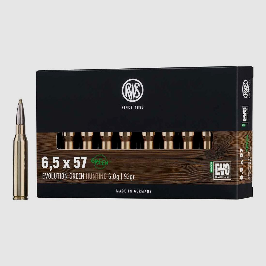 6,5x57 EvoGreen - 6,0g/93gr (a20)