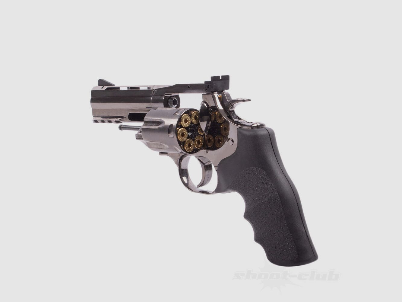 Dan Wesson 715 4 inch CO2 4.5mm BB / Steel Grey
