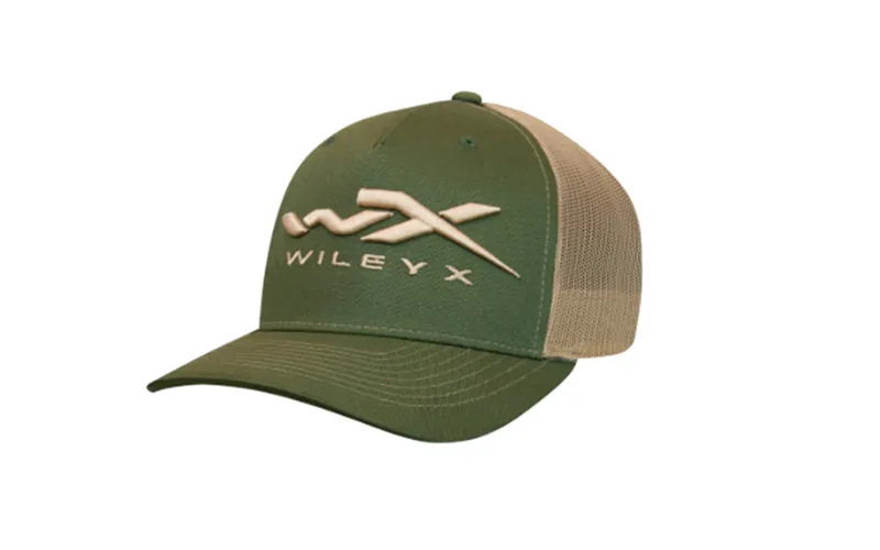 Czapka Wiley X WX Snapback Green and Tan - J904