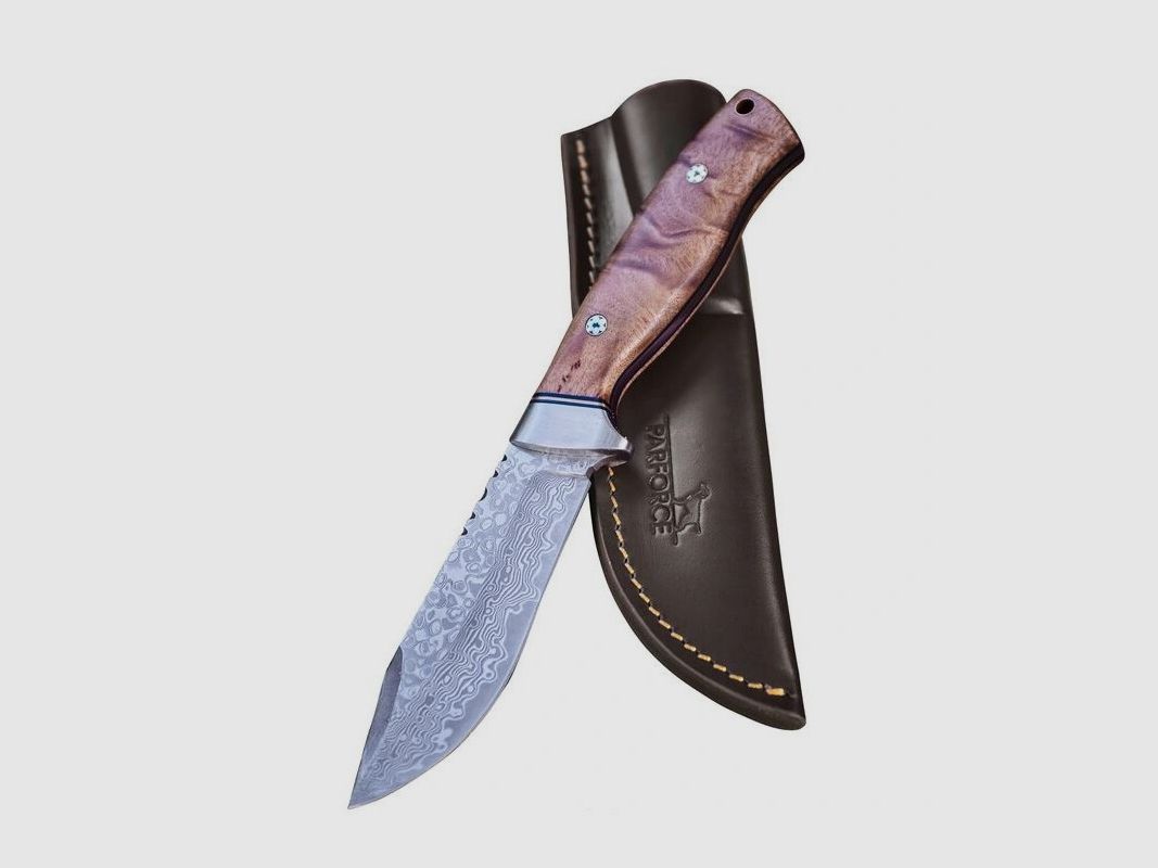Jagd Damastmesser Ingrata Parforce, Bild 5 von 6